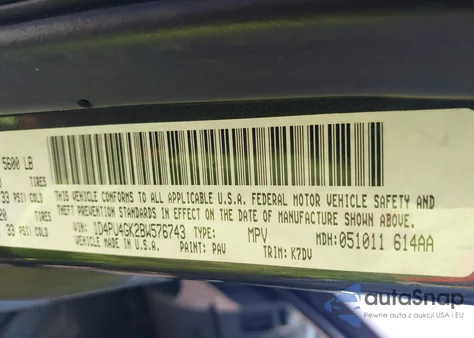 2011 Dodge Nitro Heat from USA, damaged, VIN 1D4PU4GK2BW576743